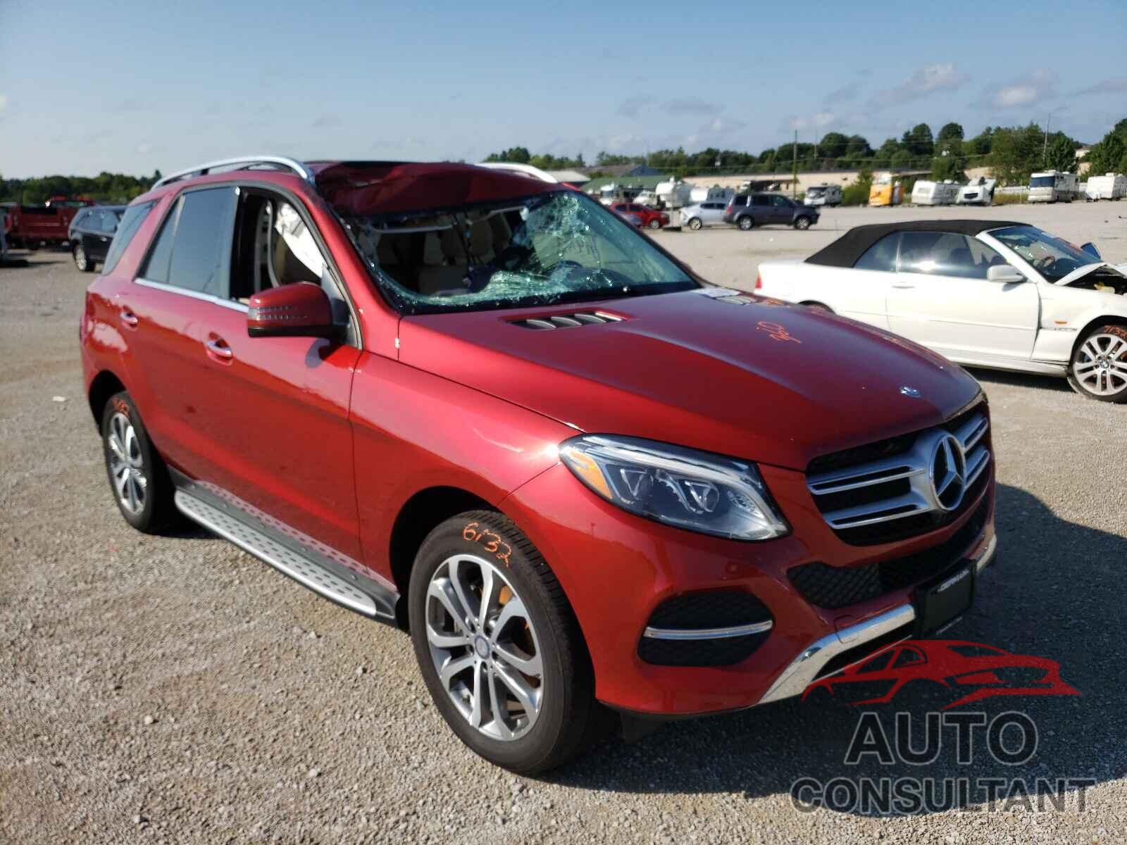 MERCEDES-BENZ GLE-CLASS 2017 - 4JGDA5HB9HA902696