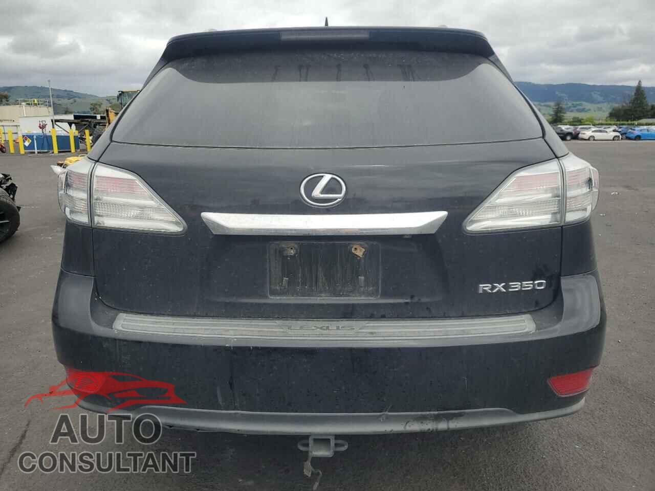 LEXUS RX350 2012 - 2T2ZK1BA6CC072307