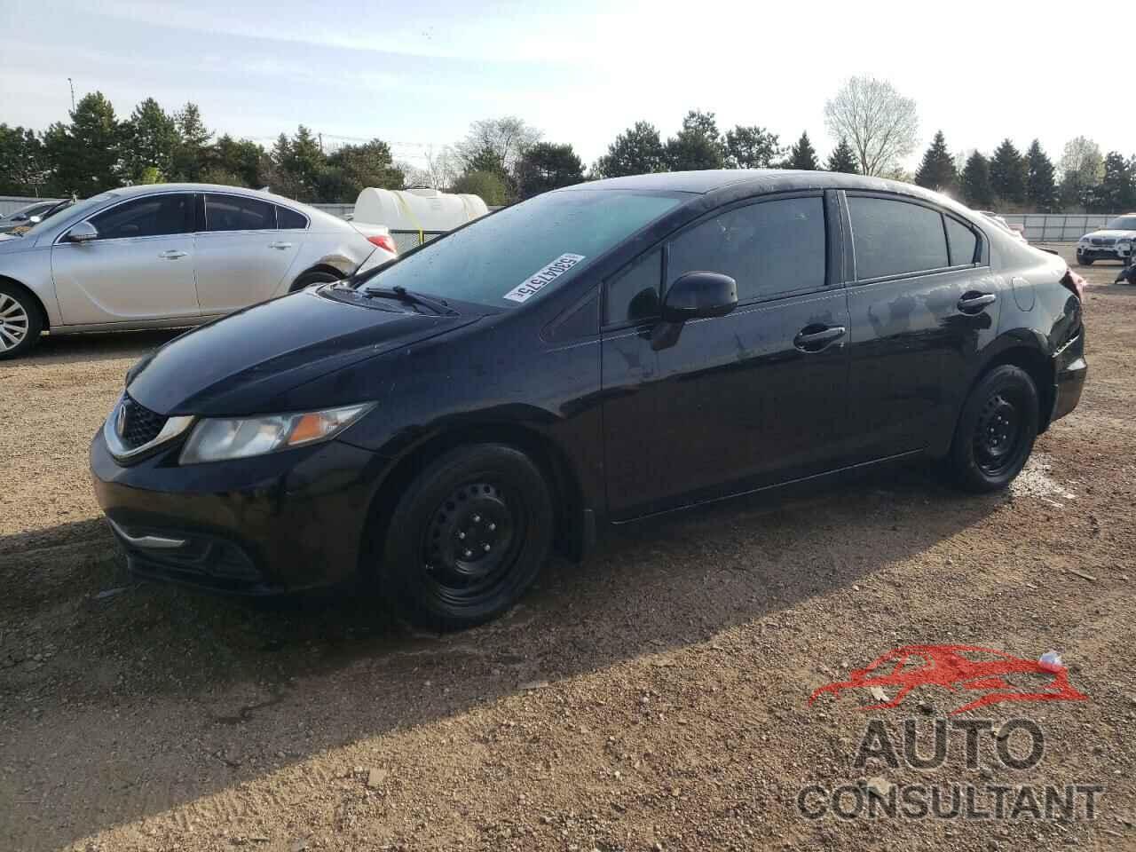 HONDA CIVIC 2013 - 19XFB2F59DE008596