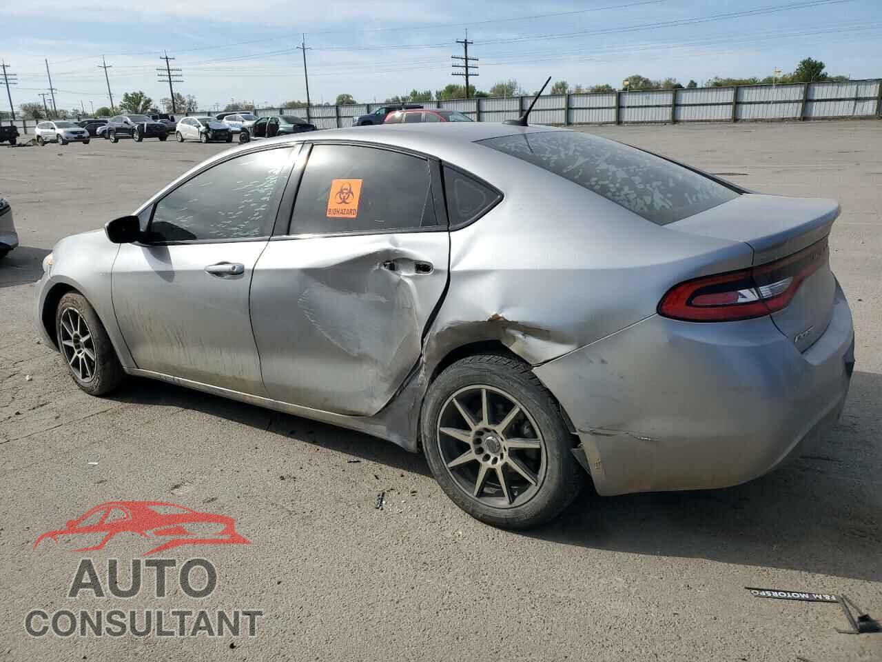 DODGE DART 2015 - 1C3CDFAAXFD406918