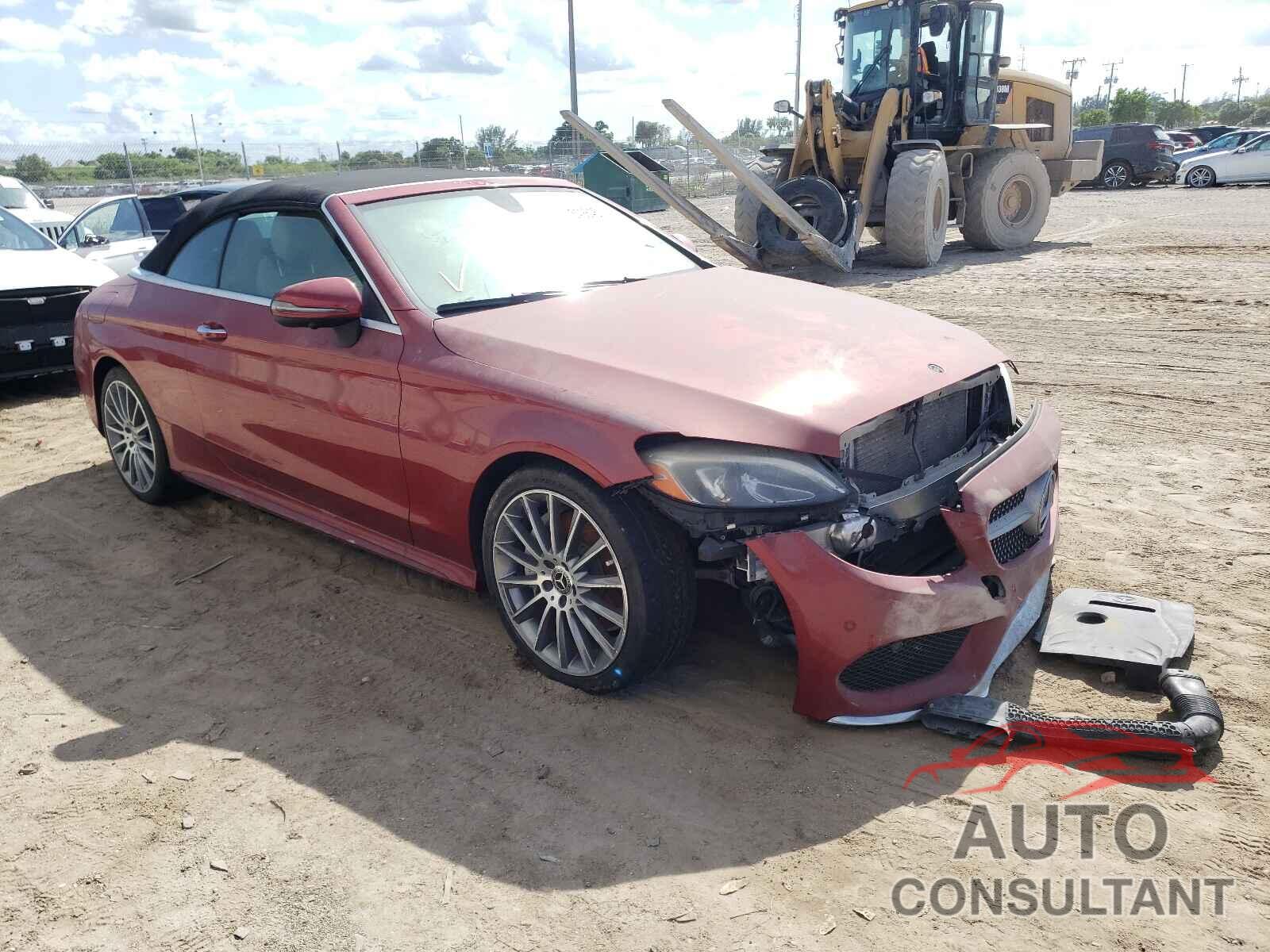 MERCEDES-BENZ C-CLASS 2018 - WDDWK4JBXJF744804