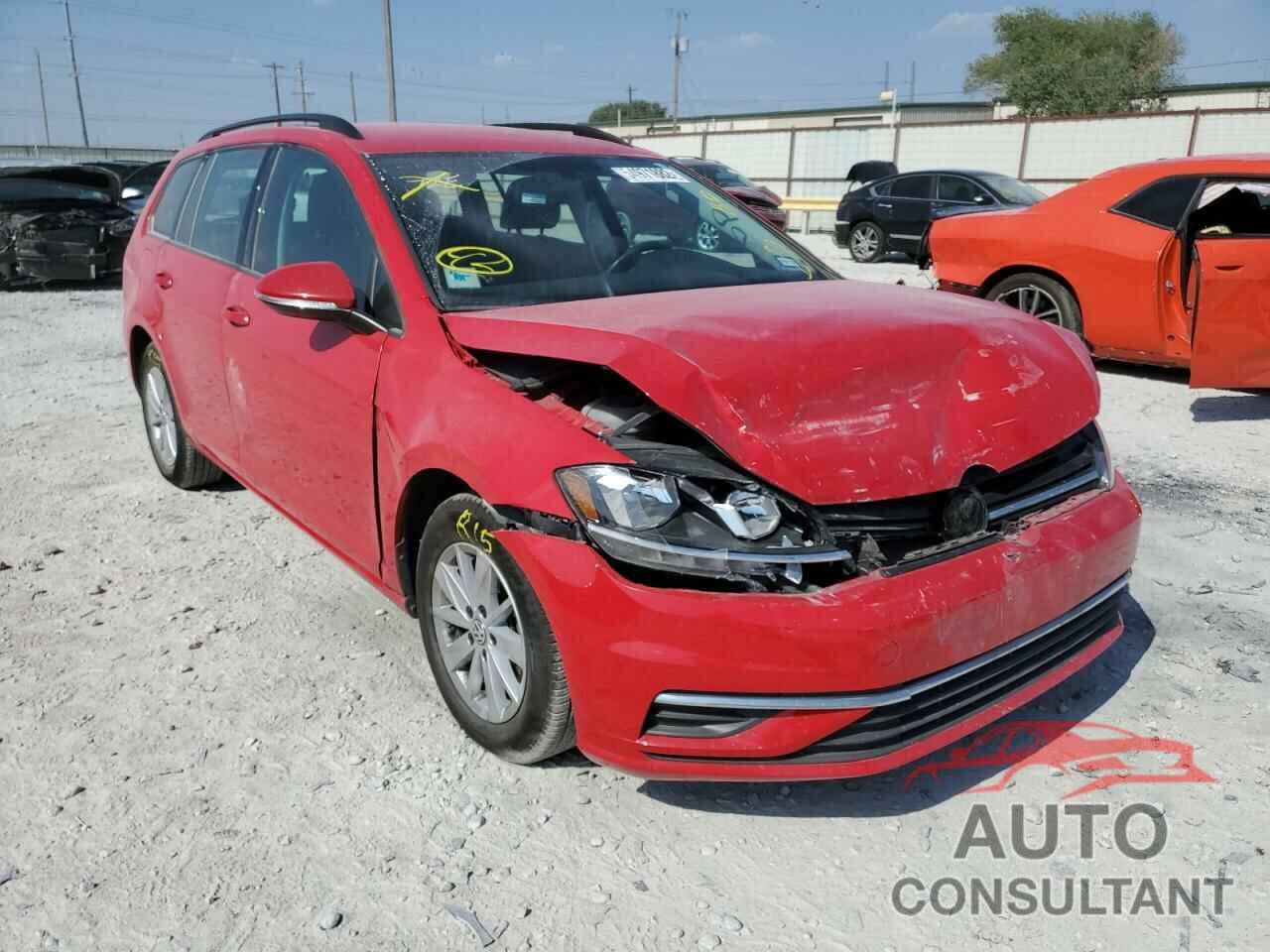 VOLKSWAGEN GOLF 2019 - 3VWY57AU8KM505411