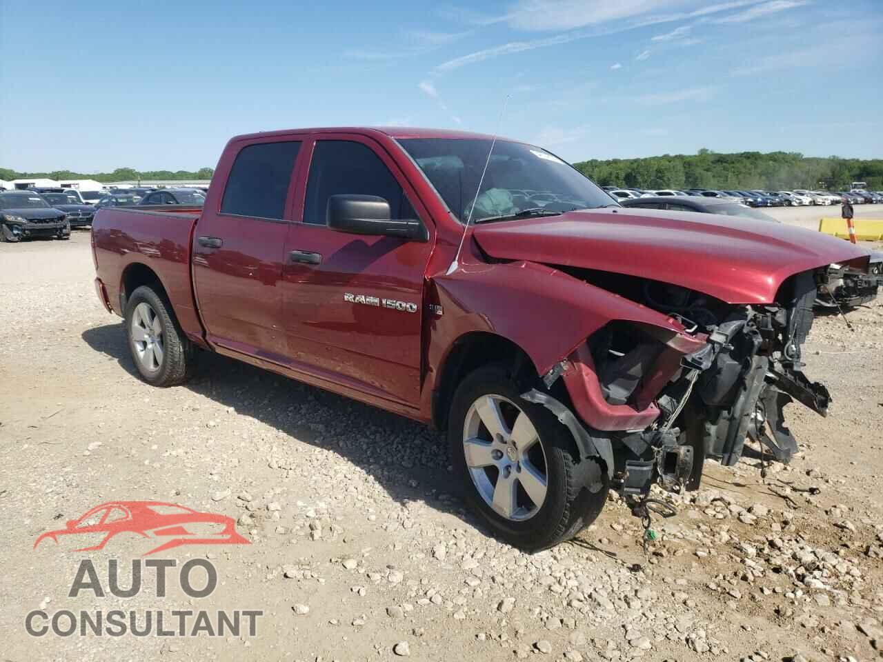 DODGE RAM 1500 2012 - 1C6RD6KT4CS224183