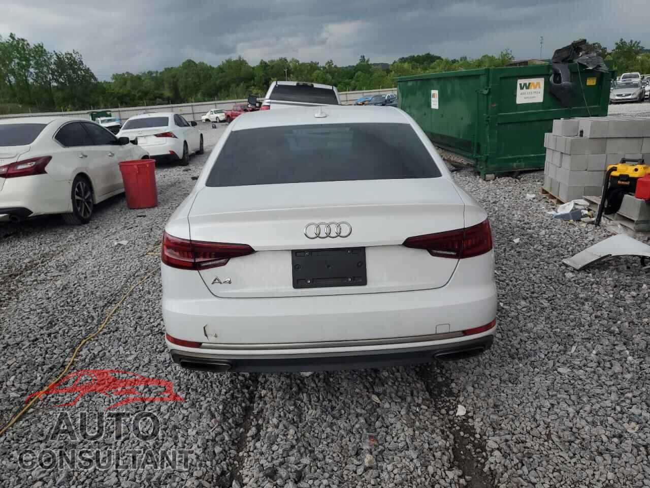 AUDI A4 2019 - WAUGMAF40KN003647