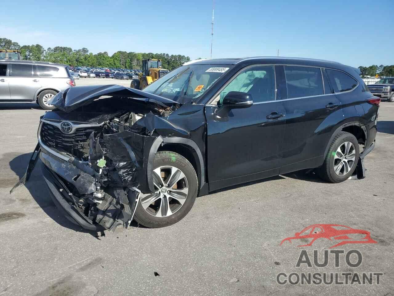 TOYOTA HIGHLANDER 2021 - 5TDGZRAH2MS043917