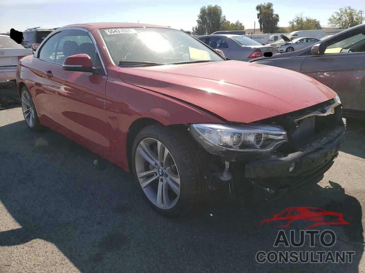 BMW 4 SERIES 2016 - WBA3T7C55G5A38115