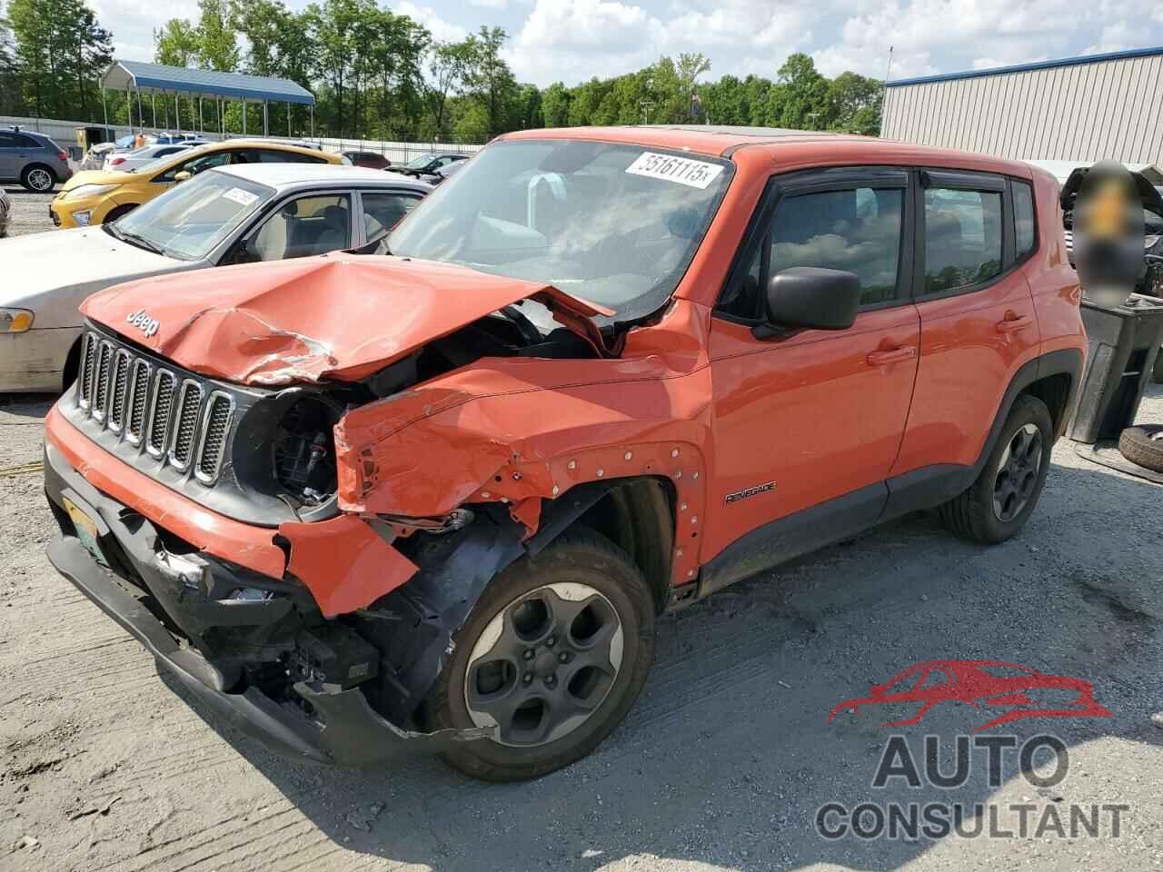 JEEP RENEGADE 2016 - ZACCJBAT8GPC86568