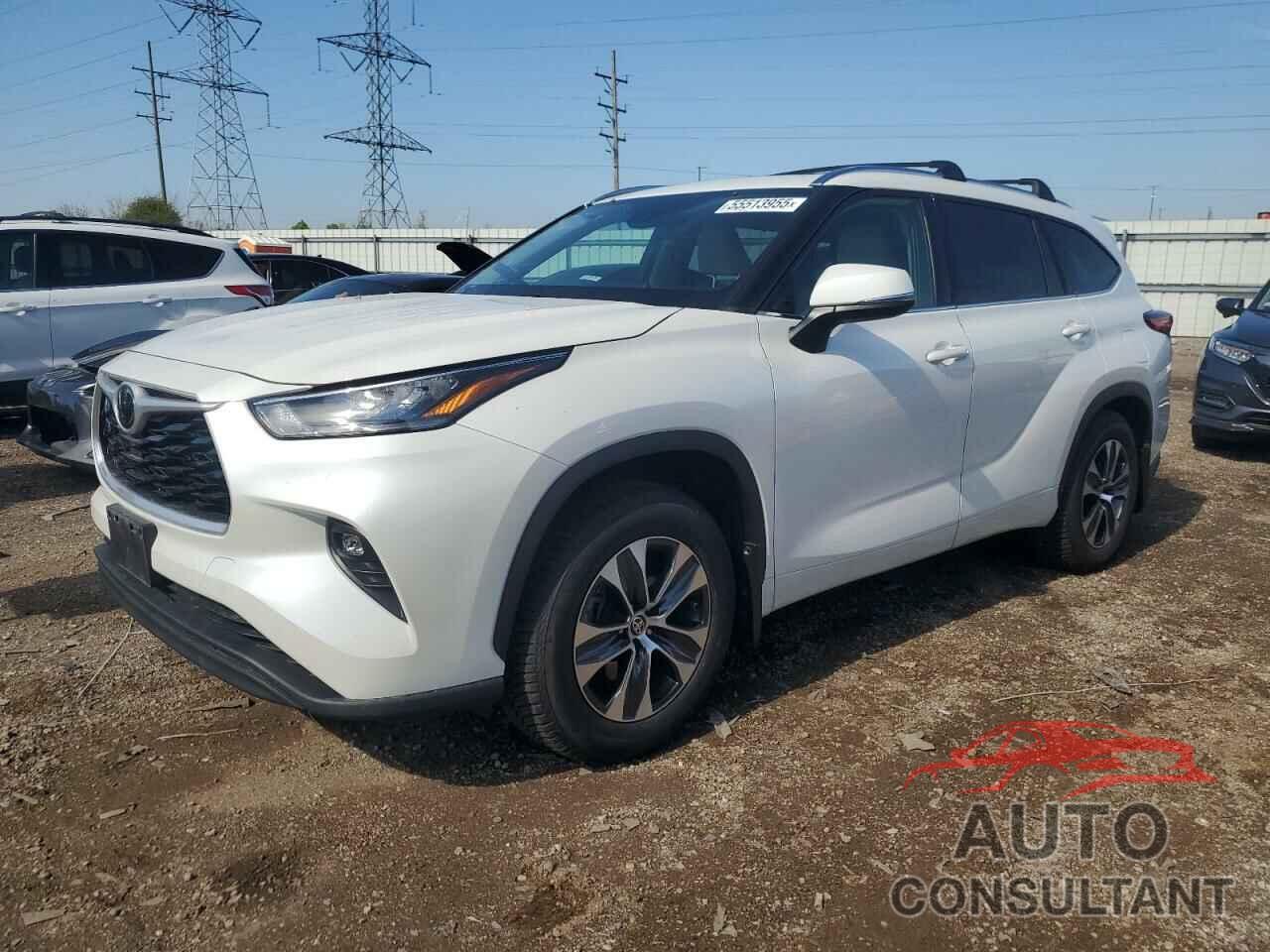 TOYOTA HIGHLANDER 2020 - 5TDHZRBH8LS022779