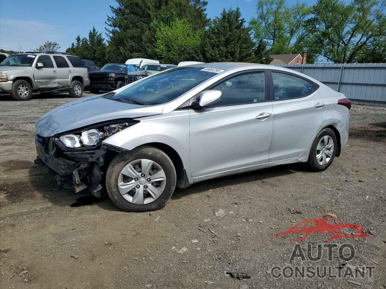 HYUNDAI ELANTRA 2016 - KMHDH4AE7GU479155