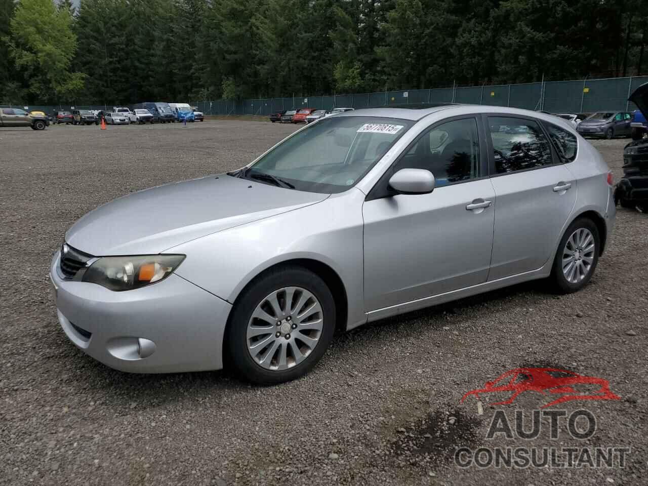 SUBARU IMPREZA 2009 - JF1GH60649H819483