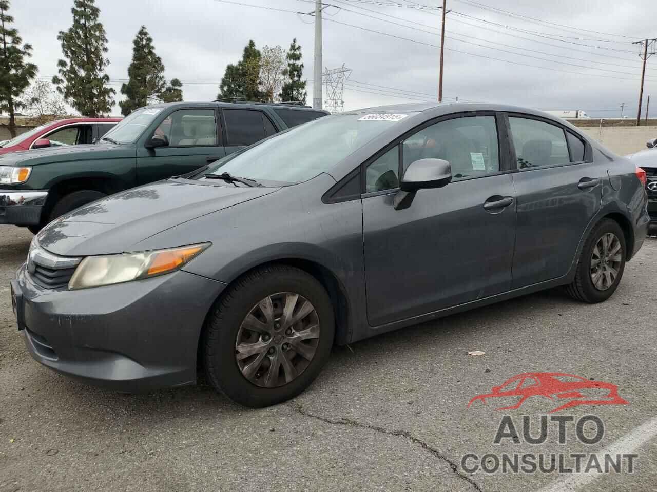 HONDA CIVIC 2012 - 19XFB2F56CE357925