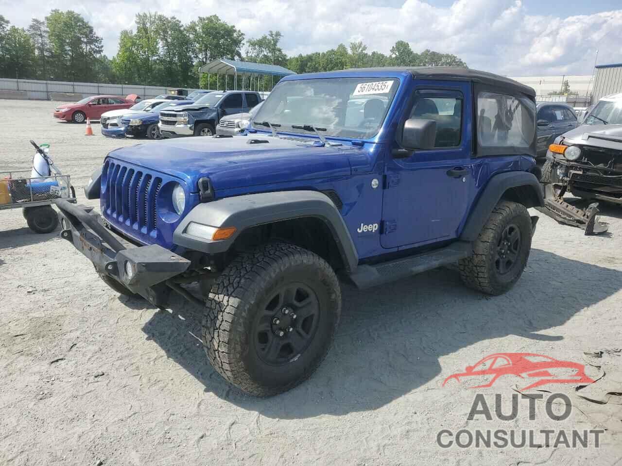 JEEP WRANGLER 2018 - 1C4GJXAG6JW271501