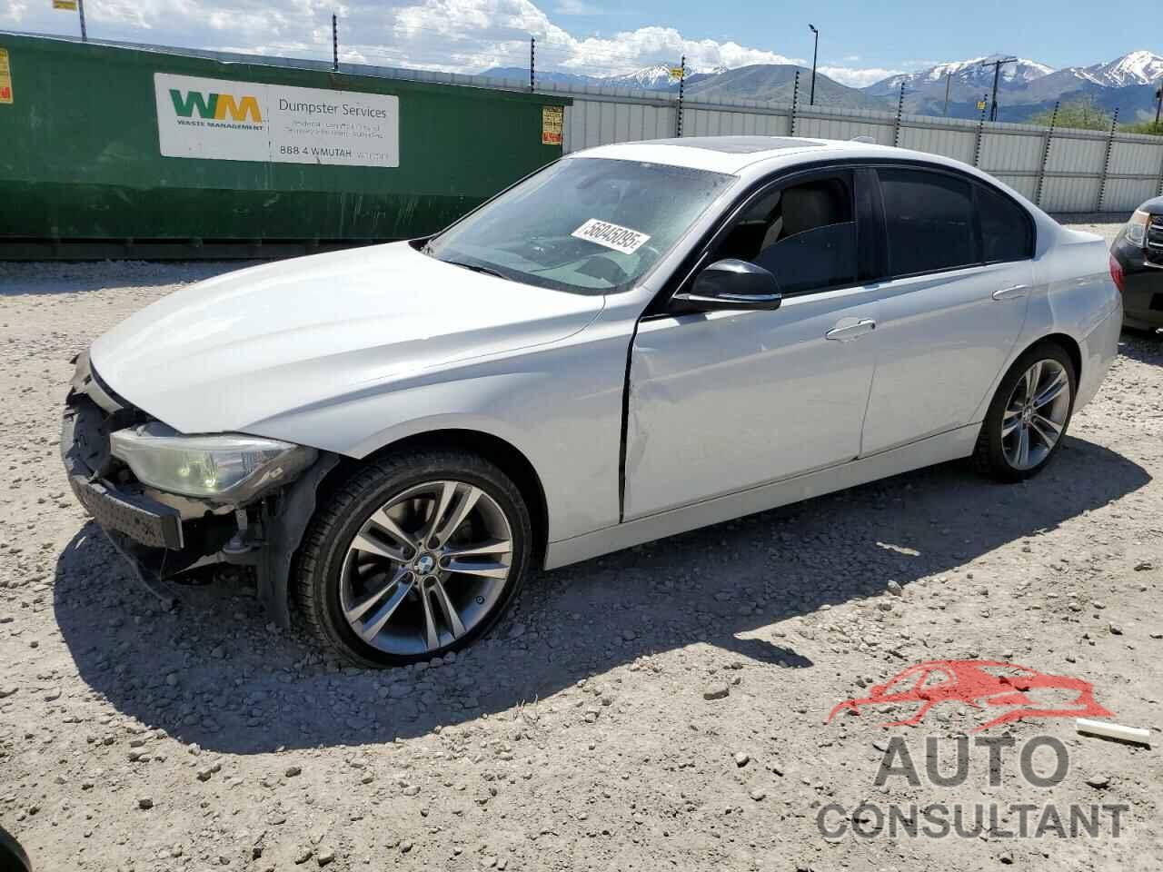 BMW 3 SERIES 2013 - WBA3B3C59DJ975917