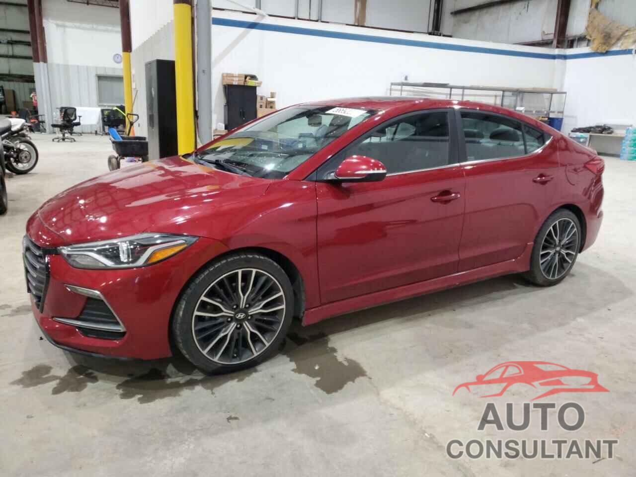HYUNDAI ELANTRA 2018 - KMHD04LB1JU531591
