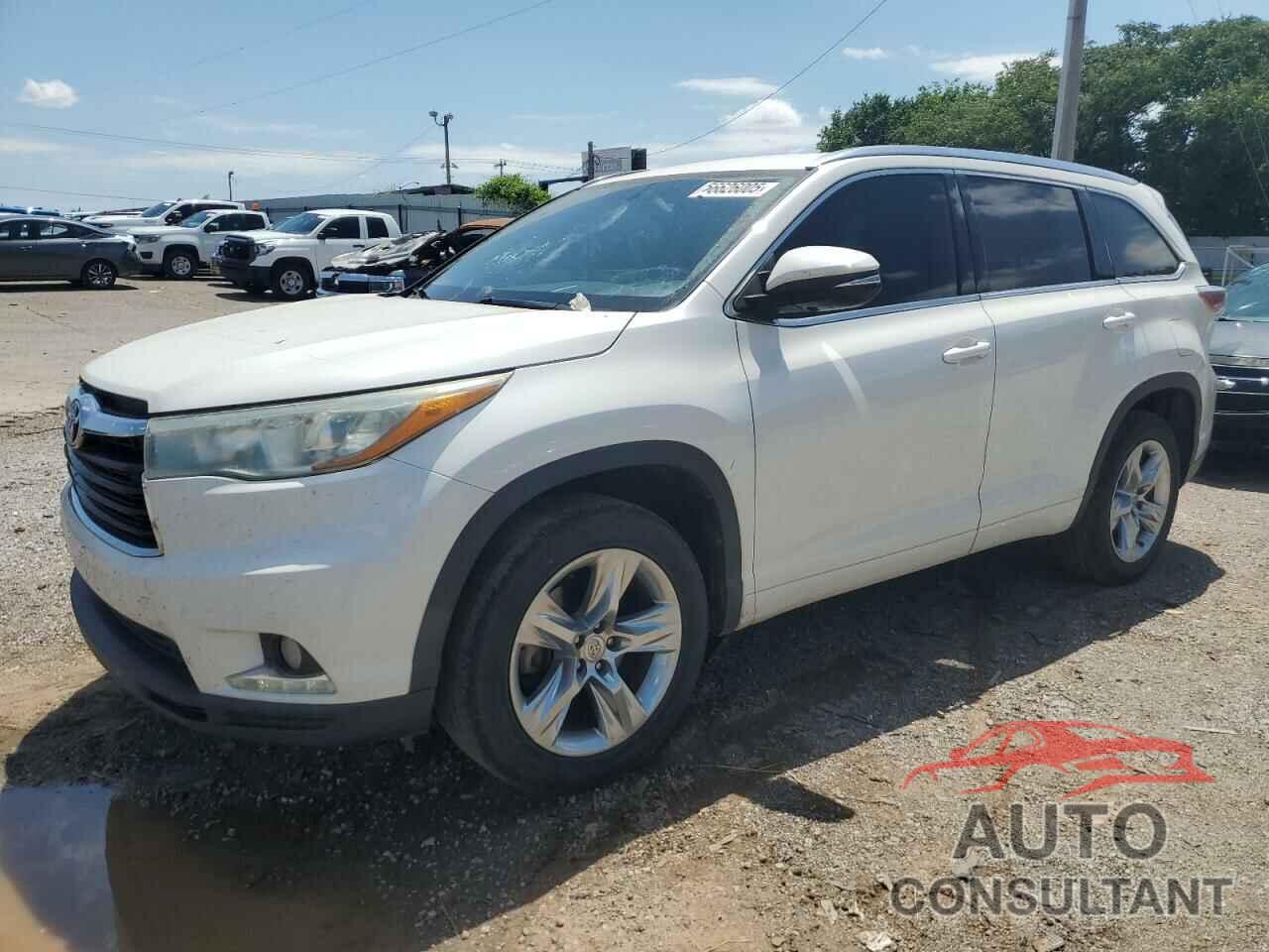 TOYOTA HIGHLANDER 2014 - 5TDYKRFH9ES019701