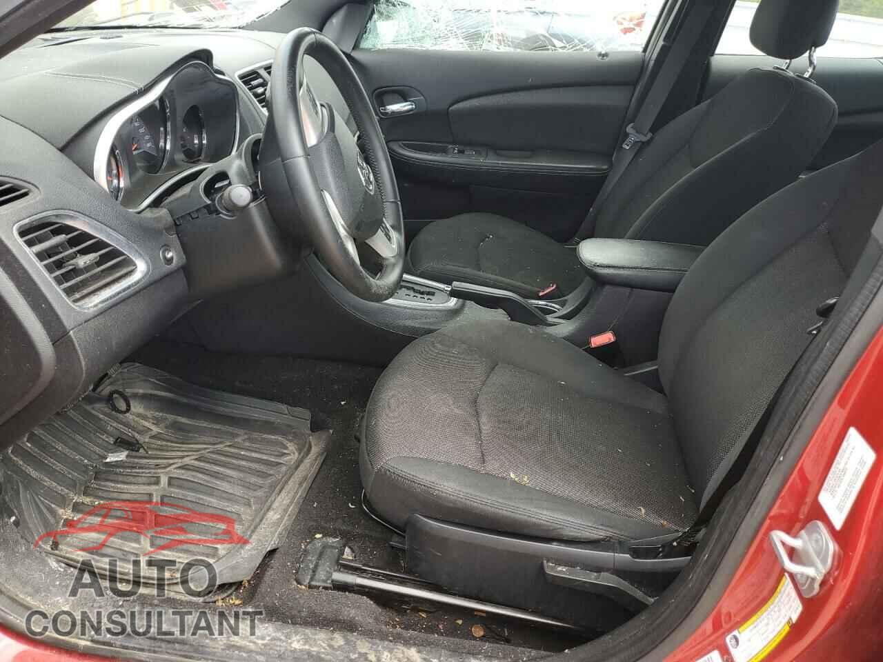 DODGE AVENGER 2012 - 1C3CDZCBXCN160157