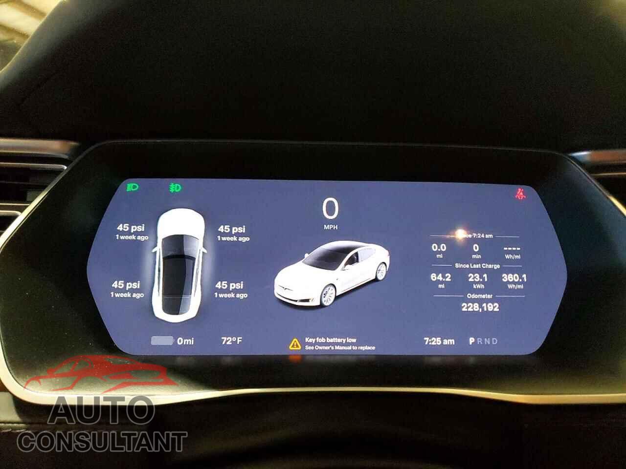 TESLA MODEL S 2018 - 5YJSA1E25JF244333