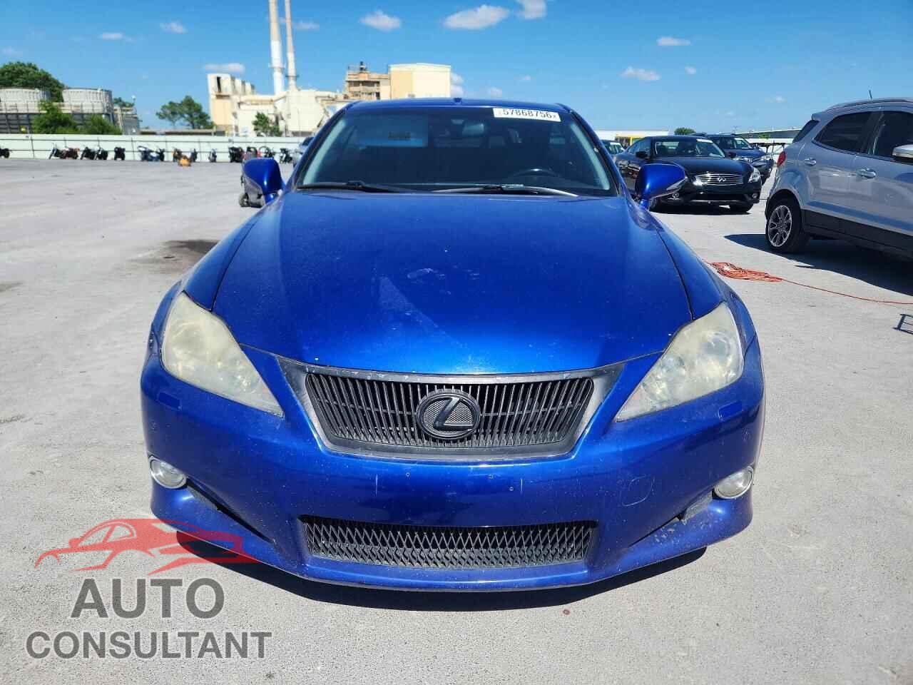 LEXUS IS 2010 - JTHFF2C22A2500411
