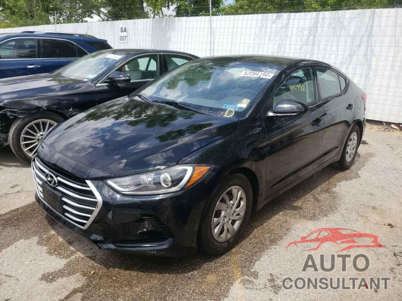 HYUNDAI ELANTRA 2018 - 5NPD74LFXJH324839