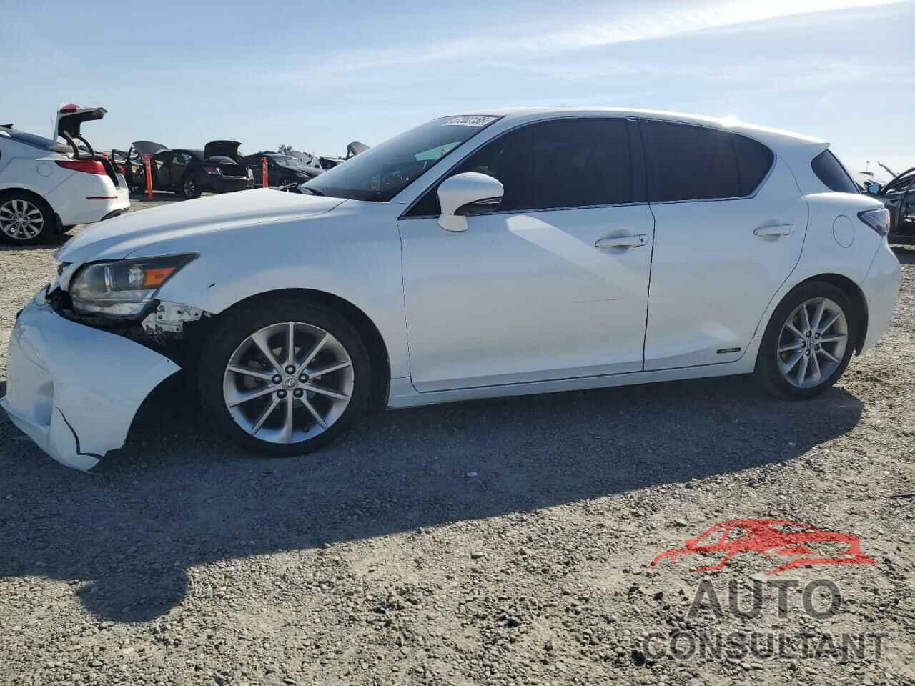 LEXUS CT 200 2013 - JTHKD5BH0D2142256