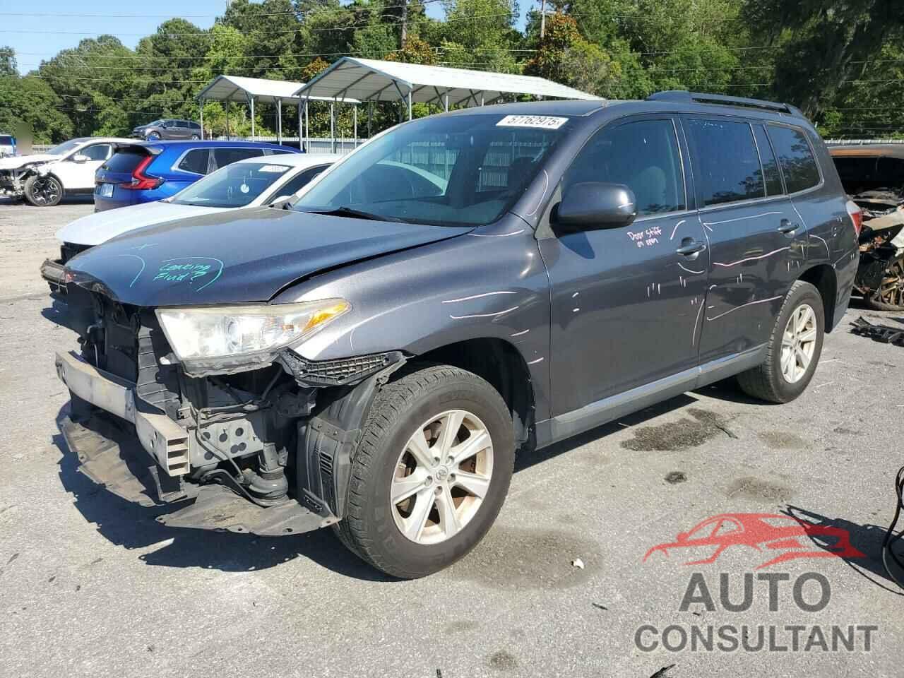 TOYOTA HIGHLANDER 2013 - 5TDZA3EH9DS040827