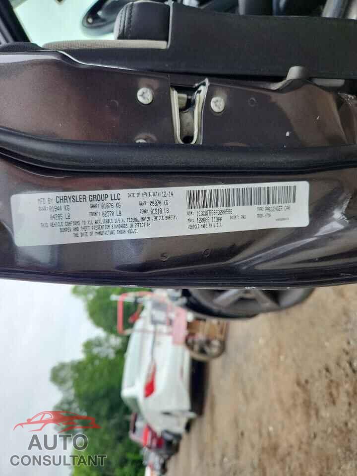 DODGE DART 2015 - 1C3CDFBB6FD200566