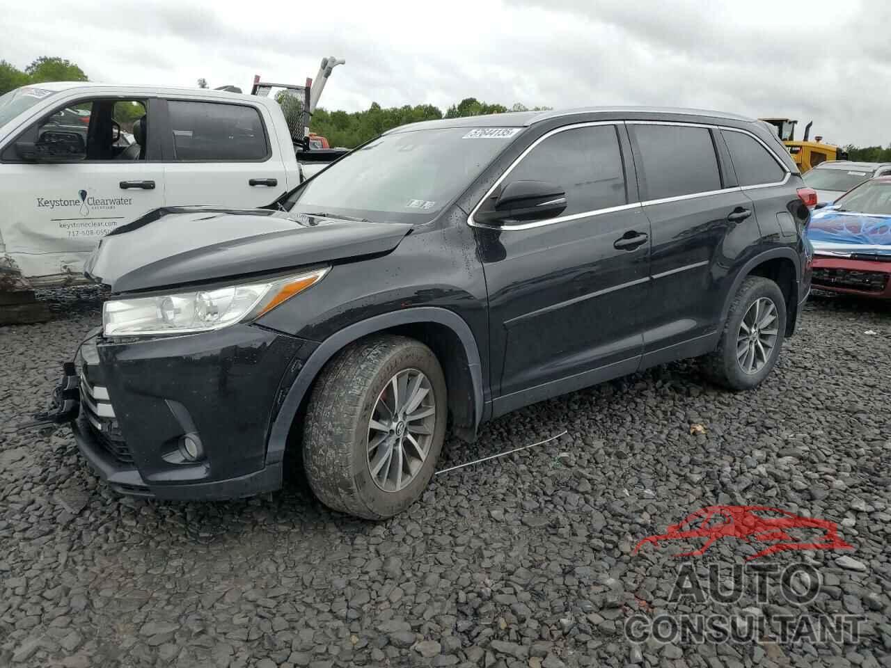 TOYOTA HIGHLANDER 2019 - 5TDJZRFH8KS613995