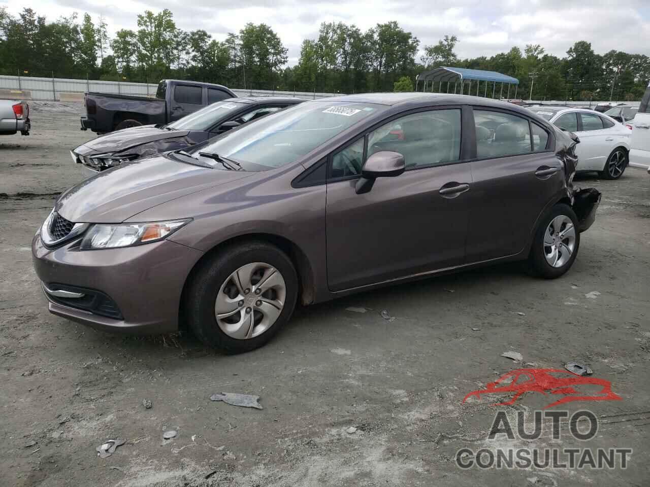 HONDA CIVIC 2013 - 2HGFB2F57DH556229