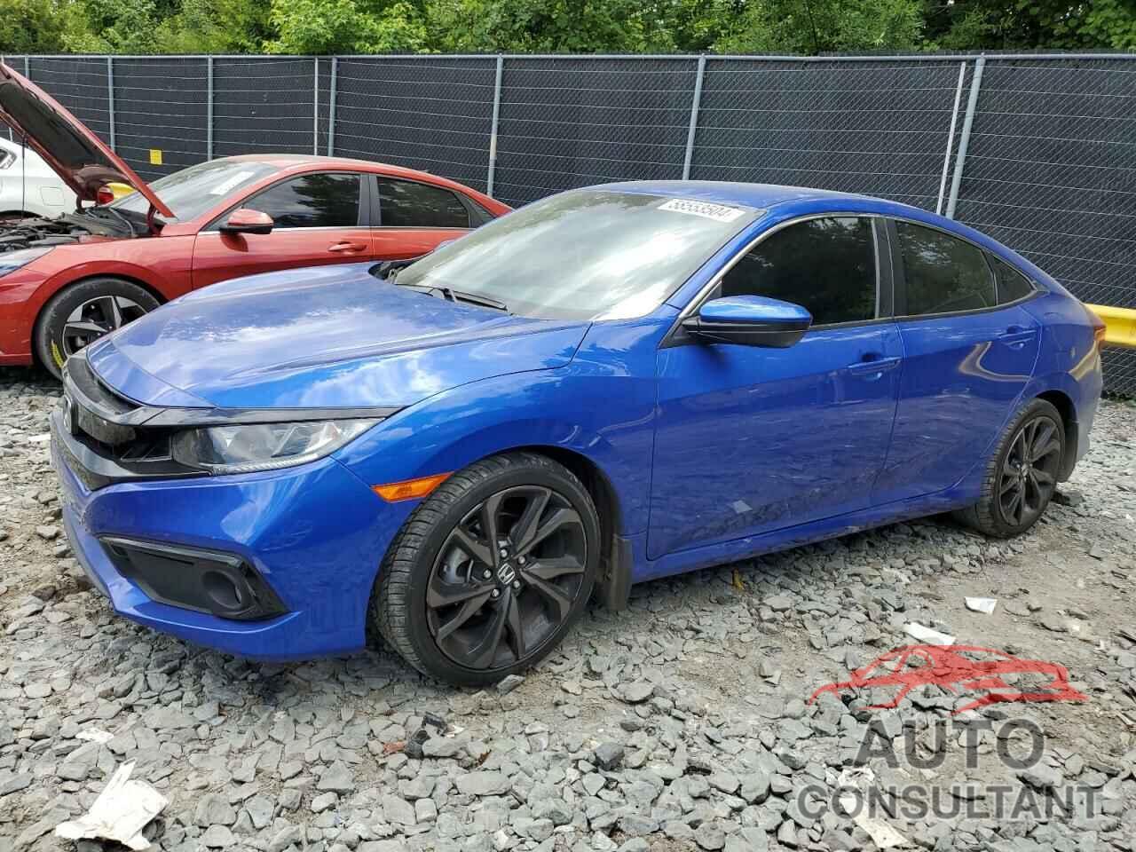 HONDA CIVIC 2020 - 19XFC2F86LE019383