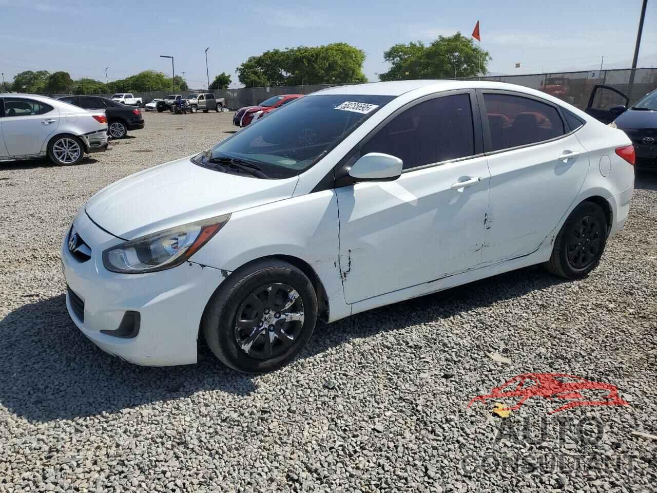 HYUNDAI ACCENT 2013 - KMHCT4AE8DU536887