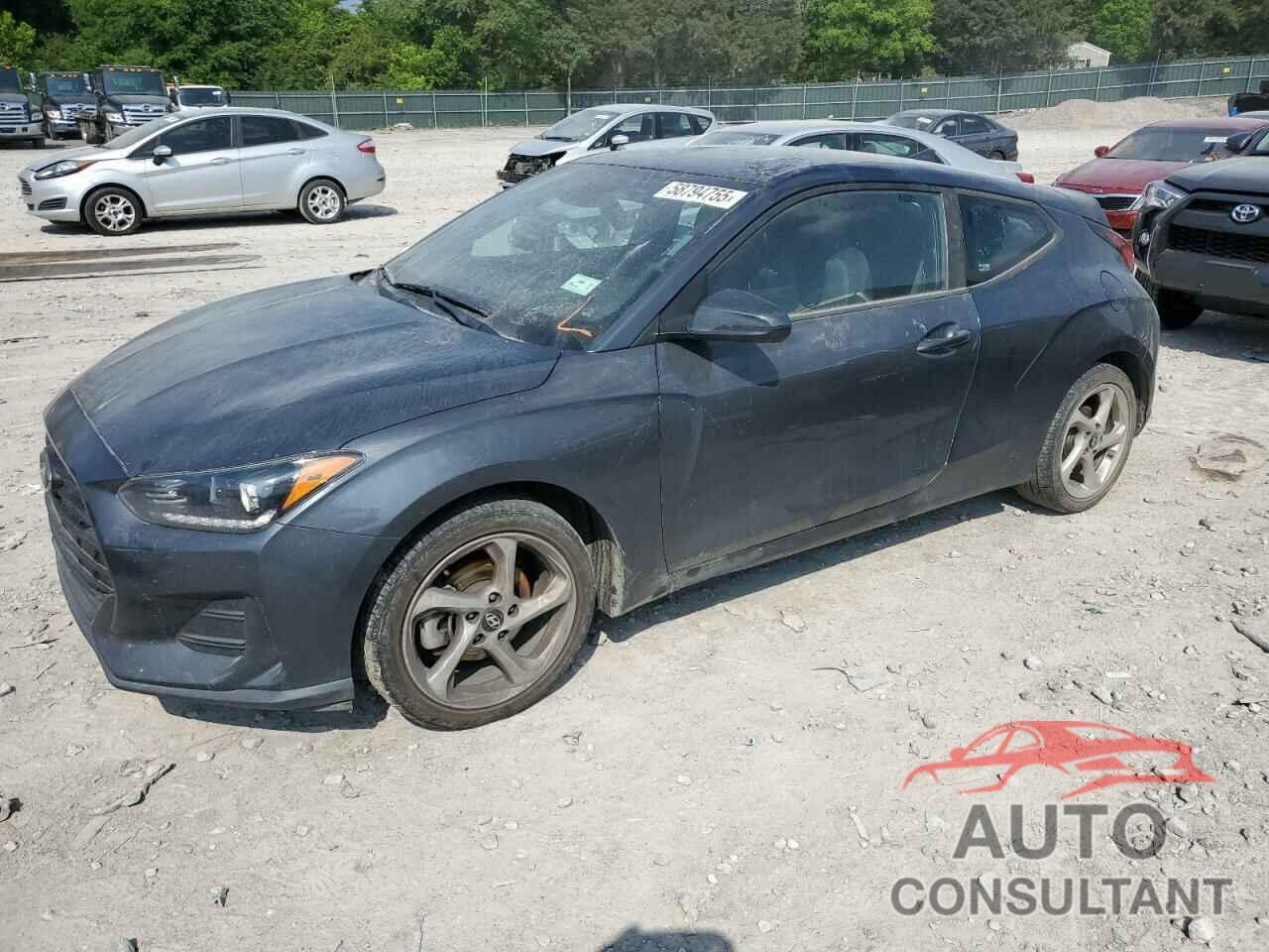 HYUNDAI VELOSTER 2019 - KMHTG6AFXKU016292