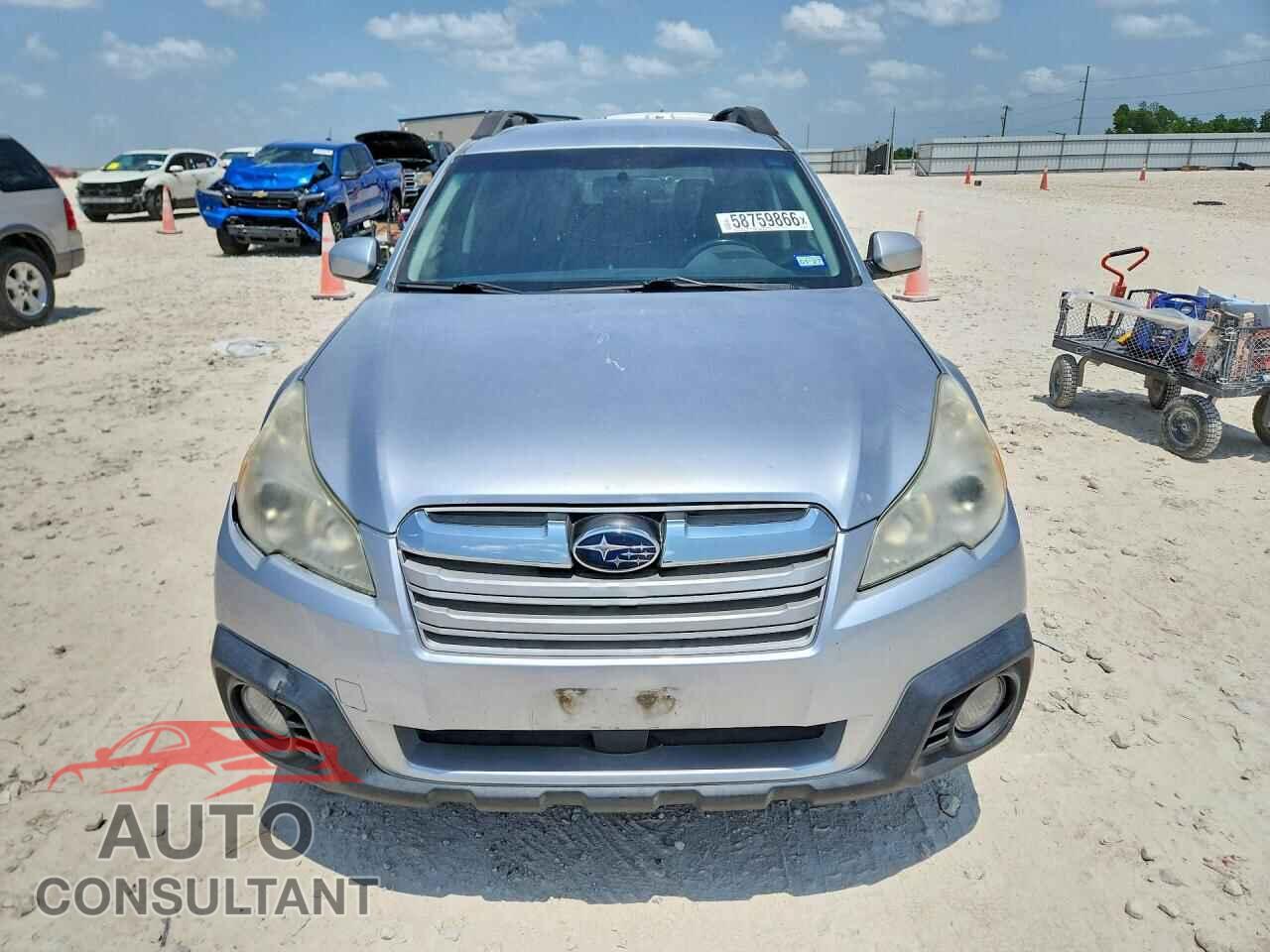SUBARU OUTBACK 2013 - 4S4BRCCC5D3208204