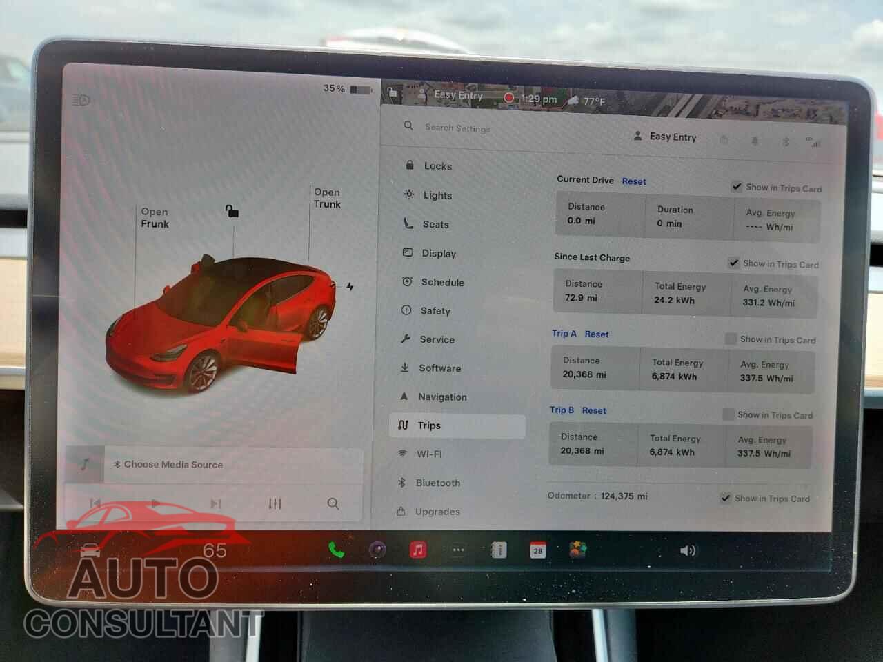 TESLA MODEL 3 2020 - 5YJ3E1EB4LF712323