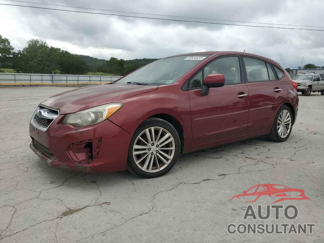 SUBARU IMPREZA 2012 - JF1GPAK68CH237591