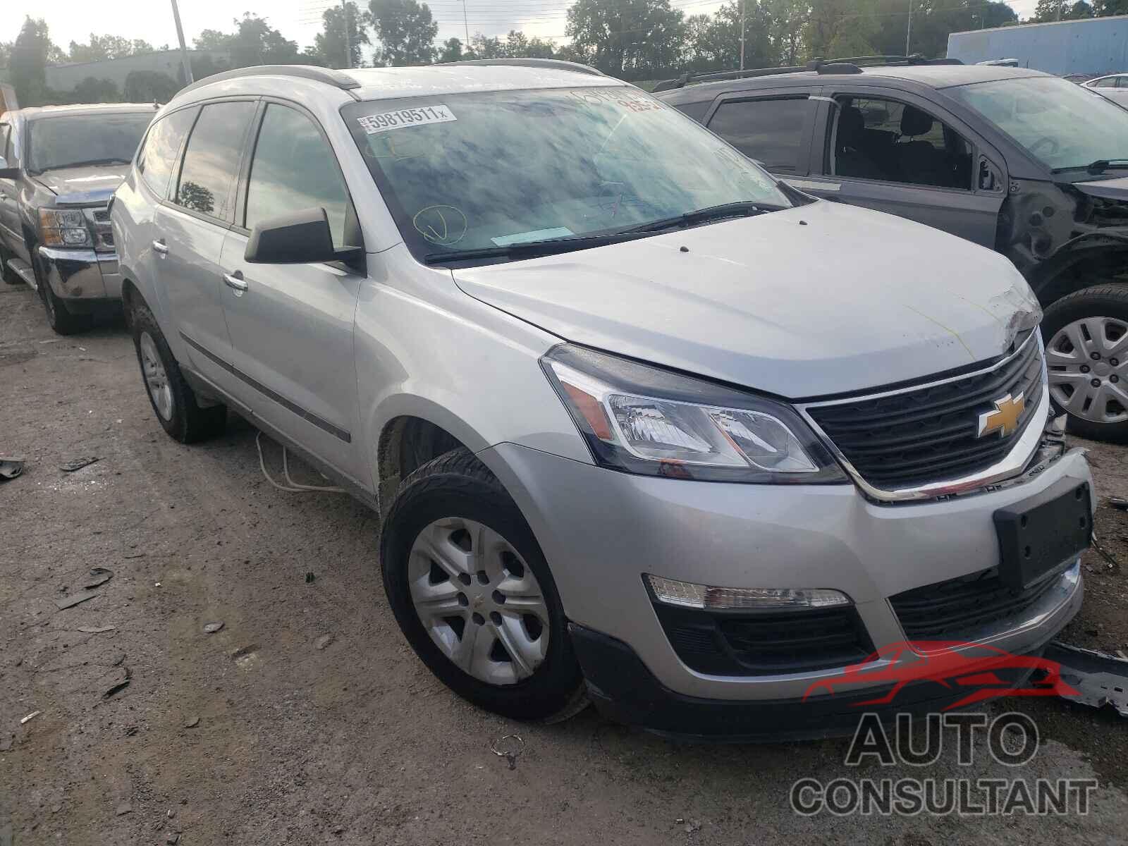 CHEVROLET TRAVERSE 2016 - 1GNKRFED0GJ207934