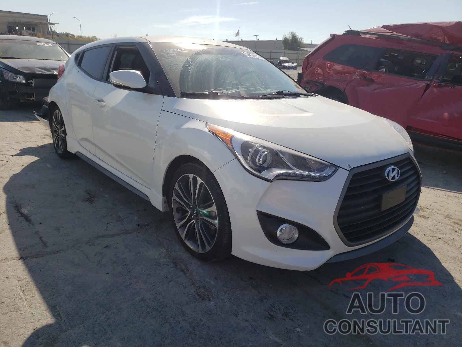 HYUNDAI VELOSTER 2017 - KMHTC6AE8HU309703