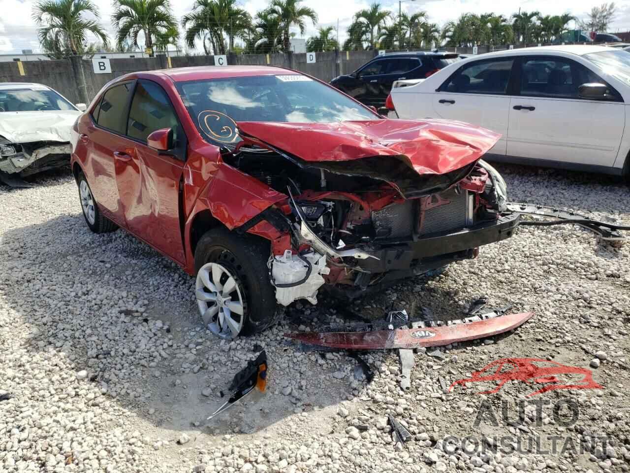 TOYOTA COROLLA 2016 - 5YFBURHE5GP559948