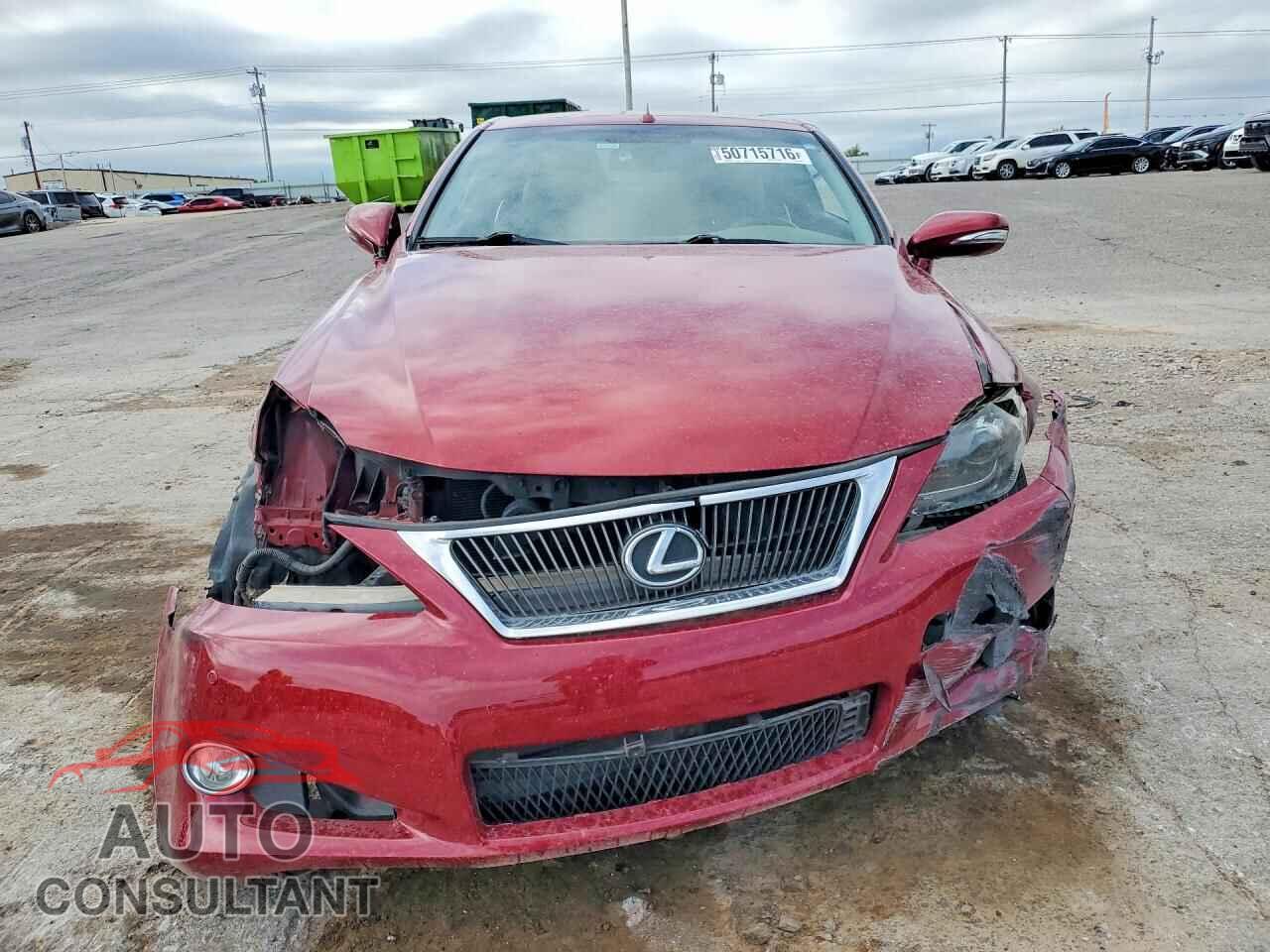 LEXUS IS 2011 - JTHFE2C25B2506837
