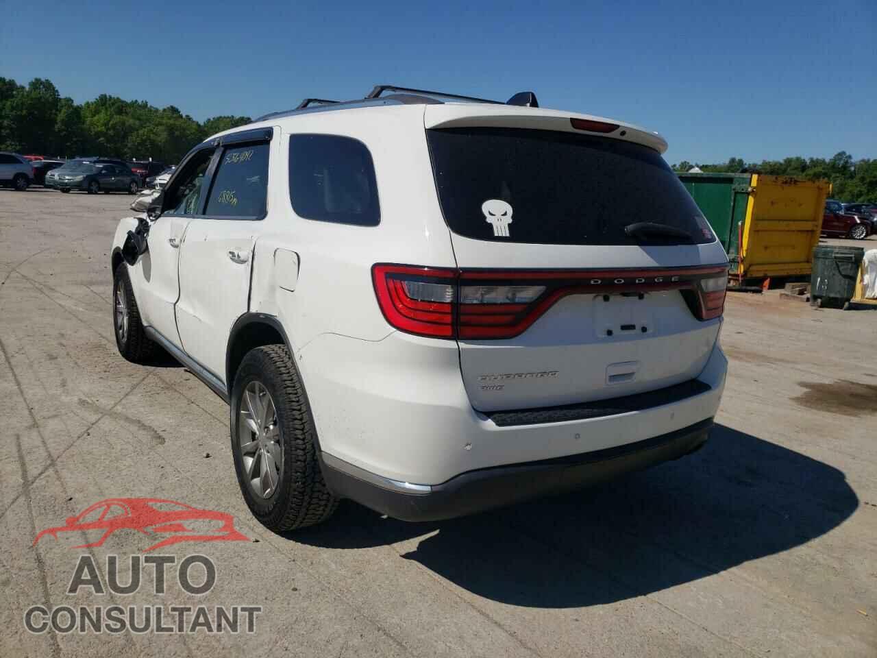 DODGE DURANGO 2017 - 1C4RDJAG6HC898899