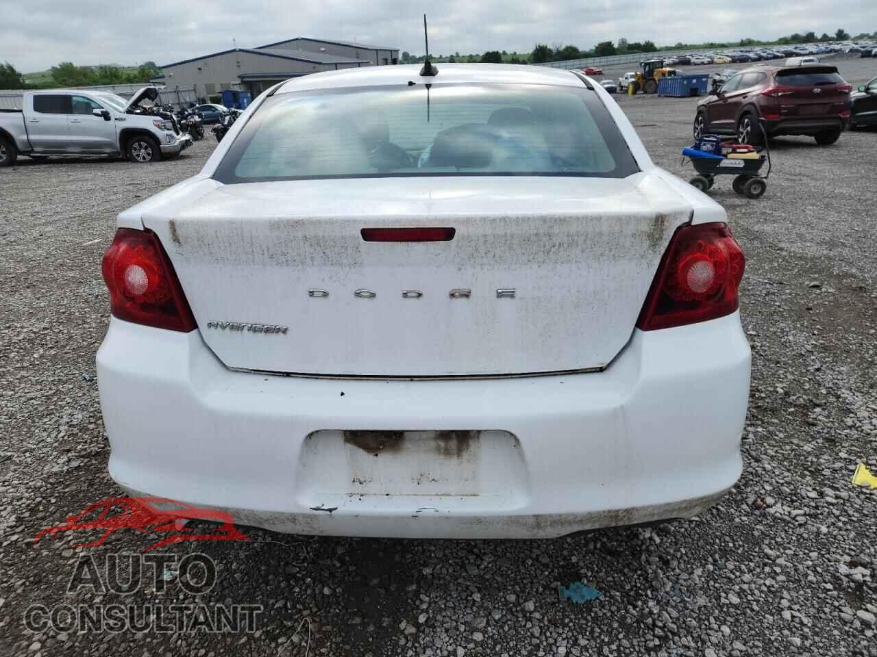 DODGE AVENGER 2011 - 1B3BD4FB6BN558228