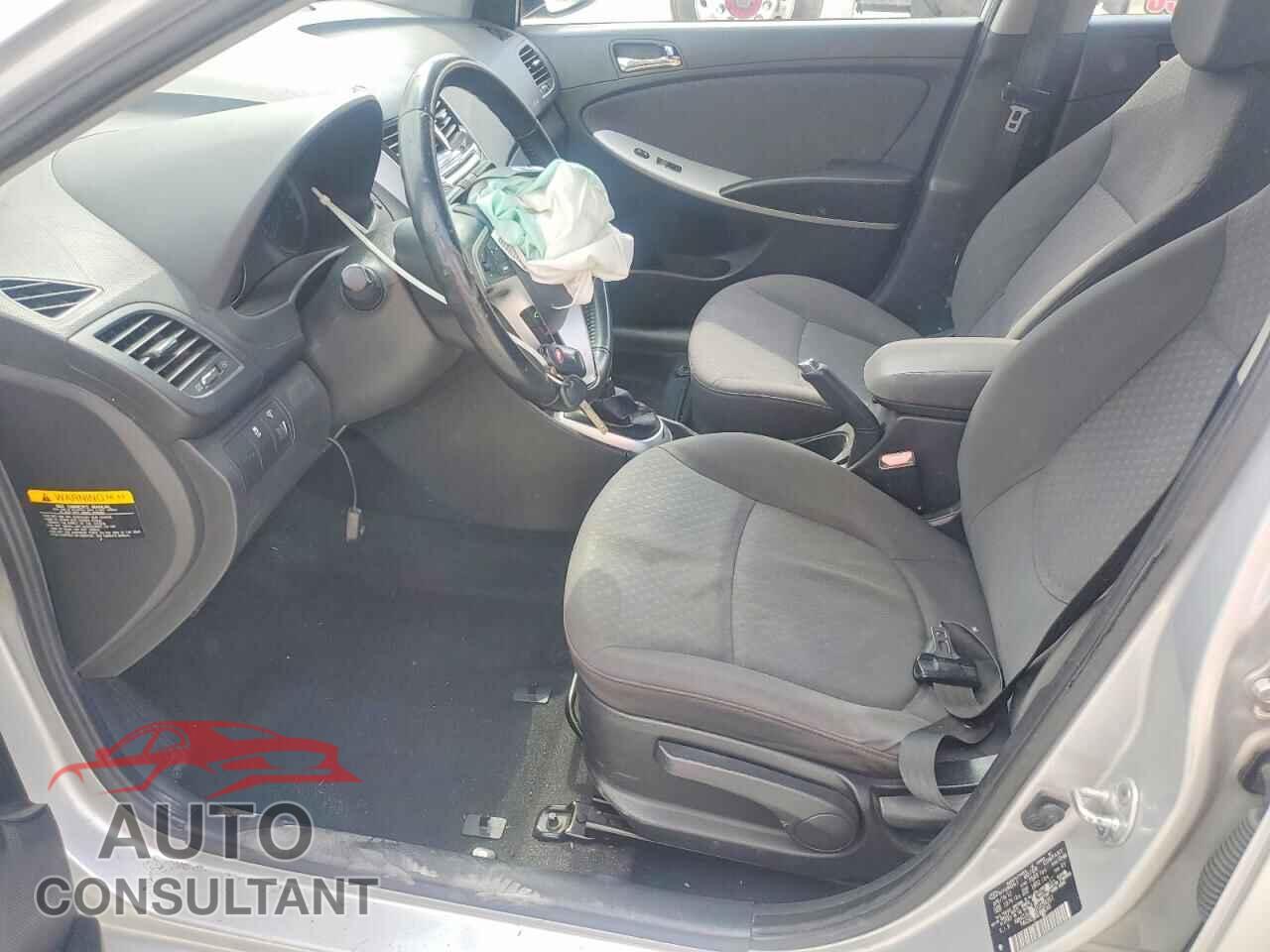 HYUNDAI ACCENT 2013 - KMHCU5AEXDU059351