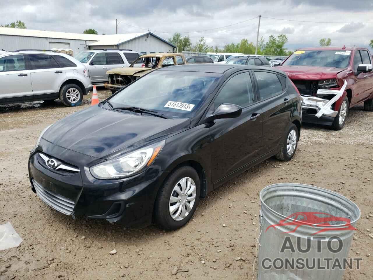 HYUNDAI ACCENT 2013 - KMHCT5AE0DU099974