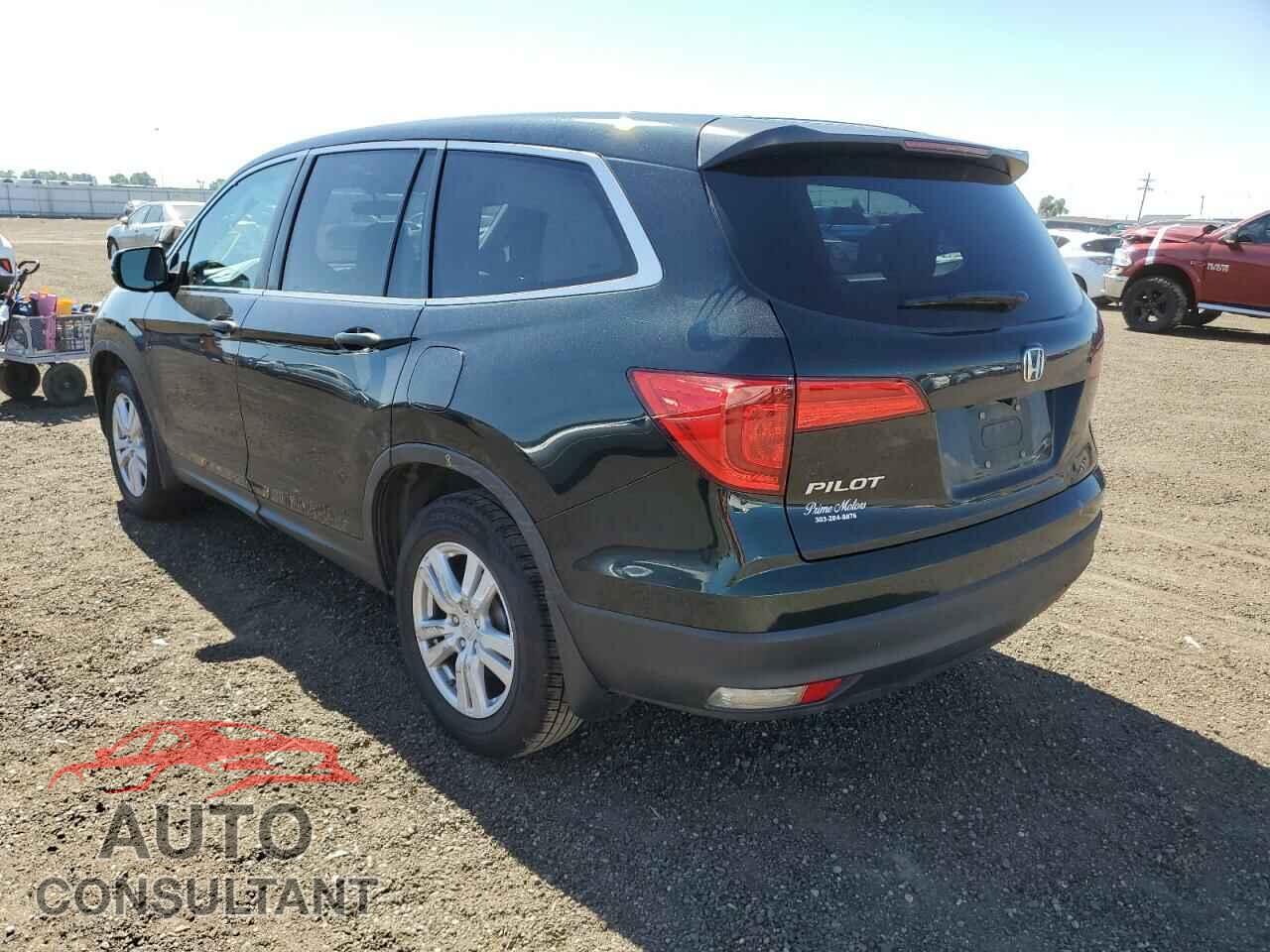 HONDA PILOT 2017 - 5FNYF5H15HB044505