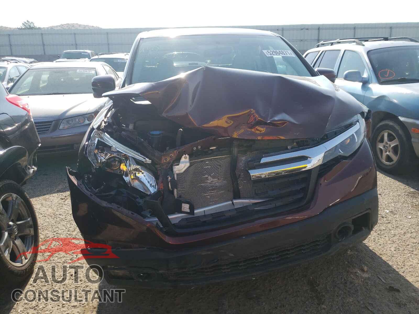 HONDA RIDGELINE 2017 - 5FPYK3F66HB036211