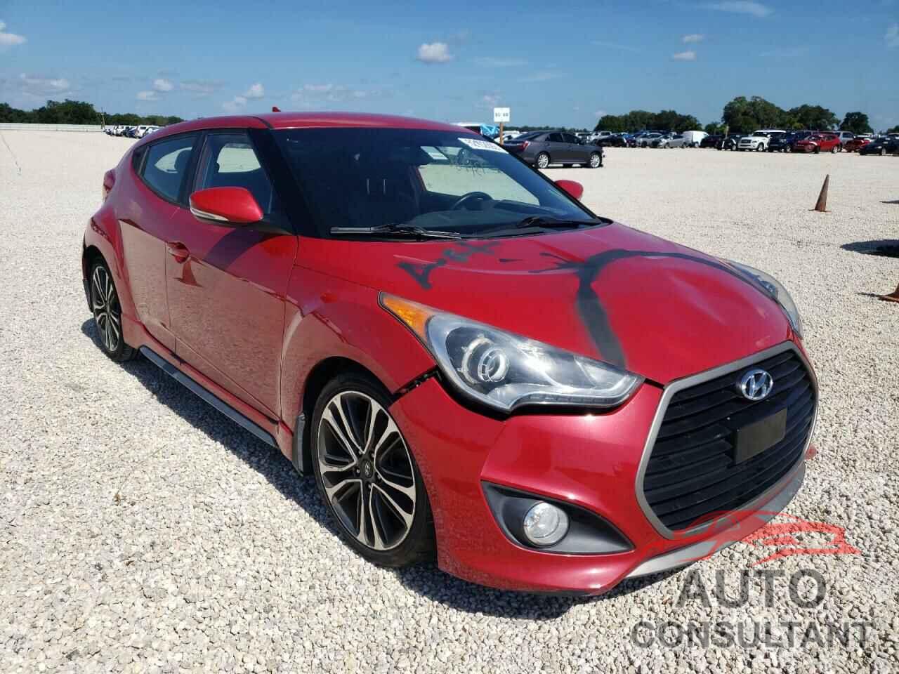 HYUNDAI VELOSTER 2016 - KMHTC6AE0GU249558