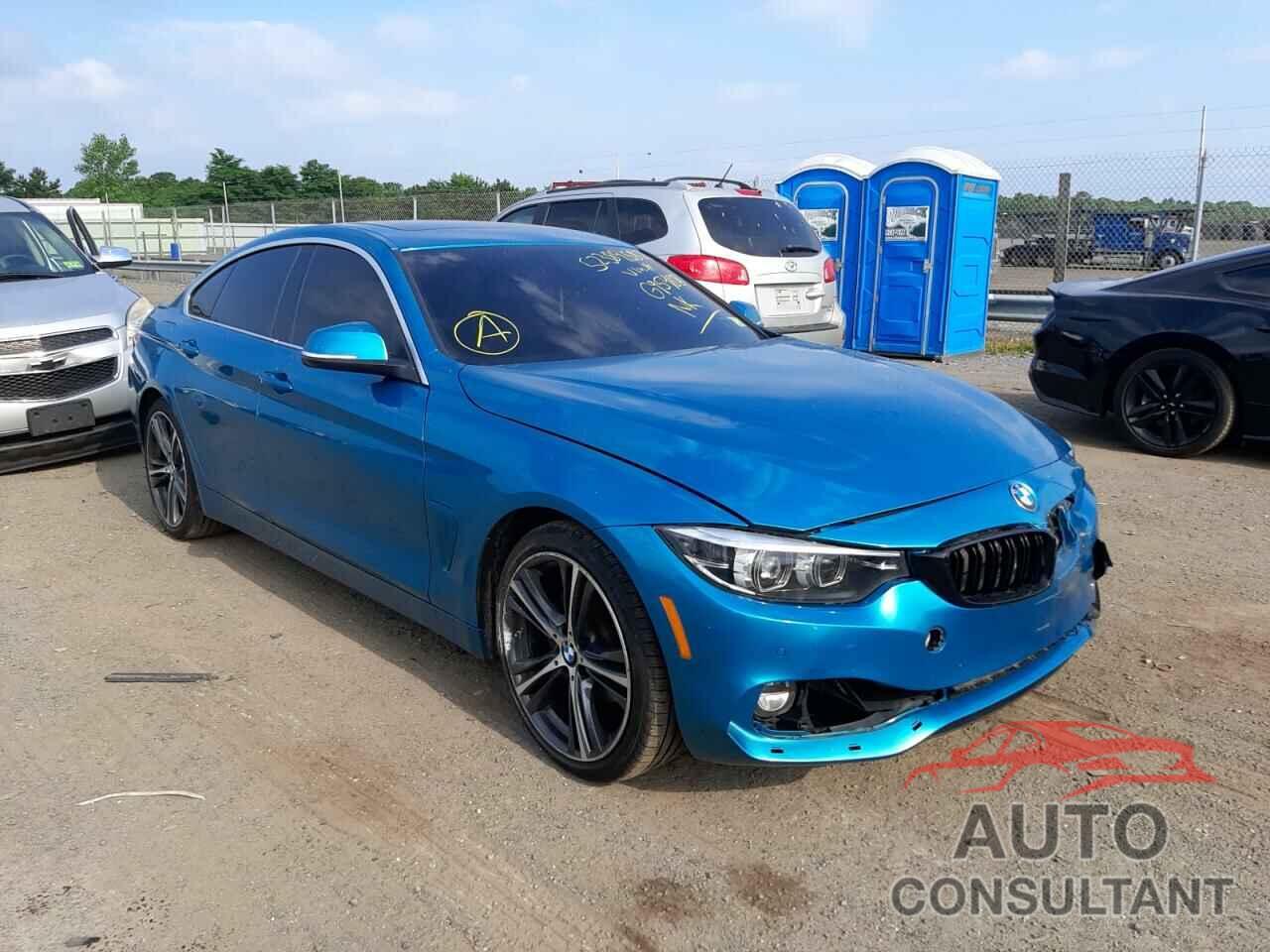 BMW 4 SERIES 2018 - WBA4J3C53JBG95488