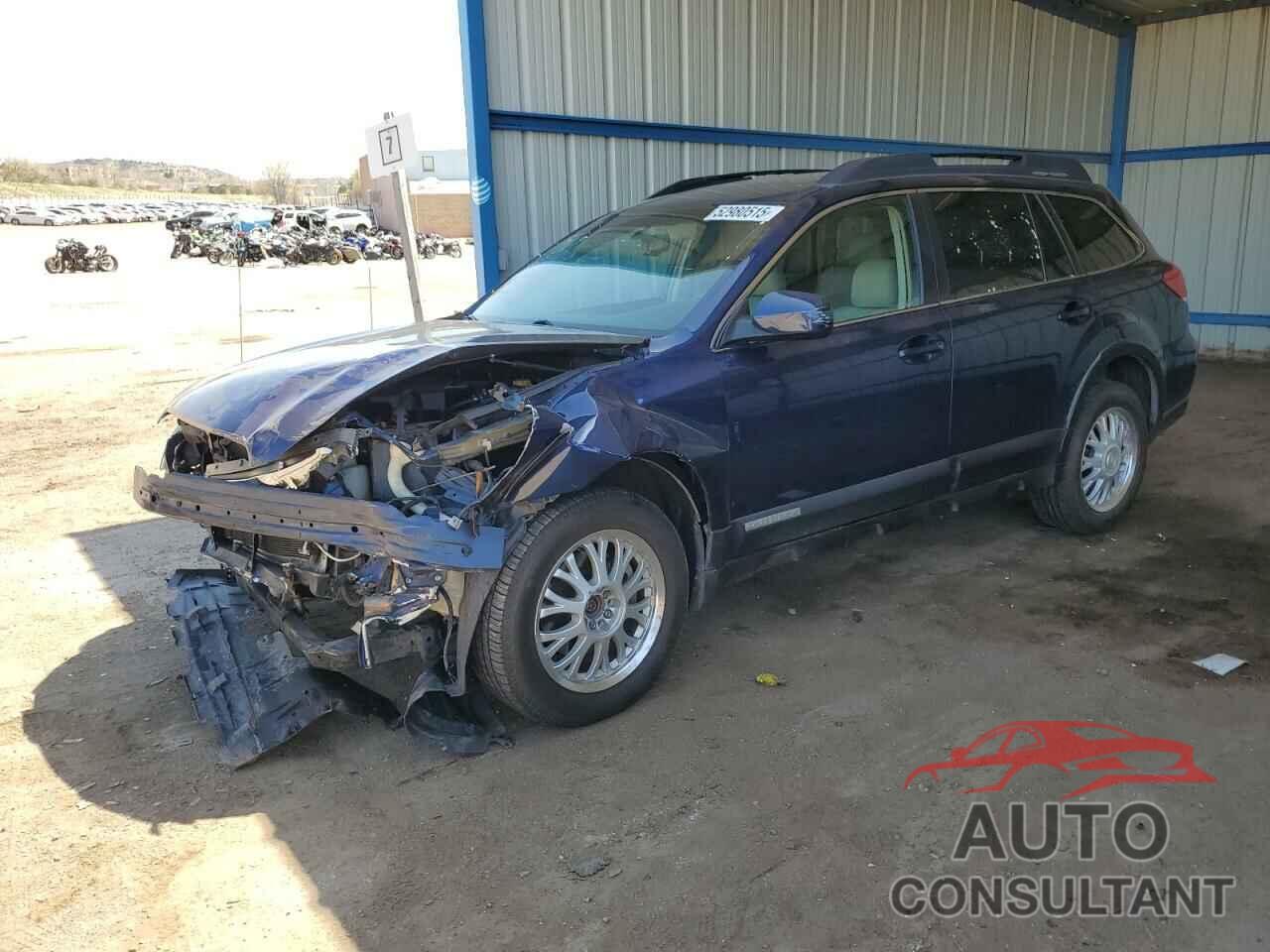 SUBARU OUTBACK 2010 - 4S4BRELC7A2337512