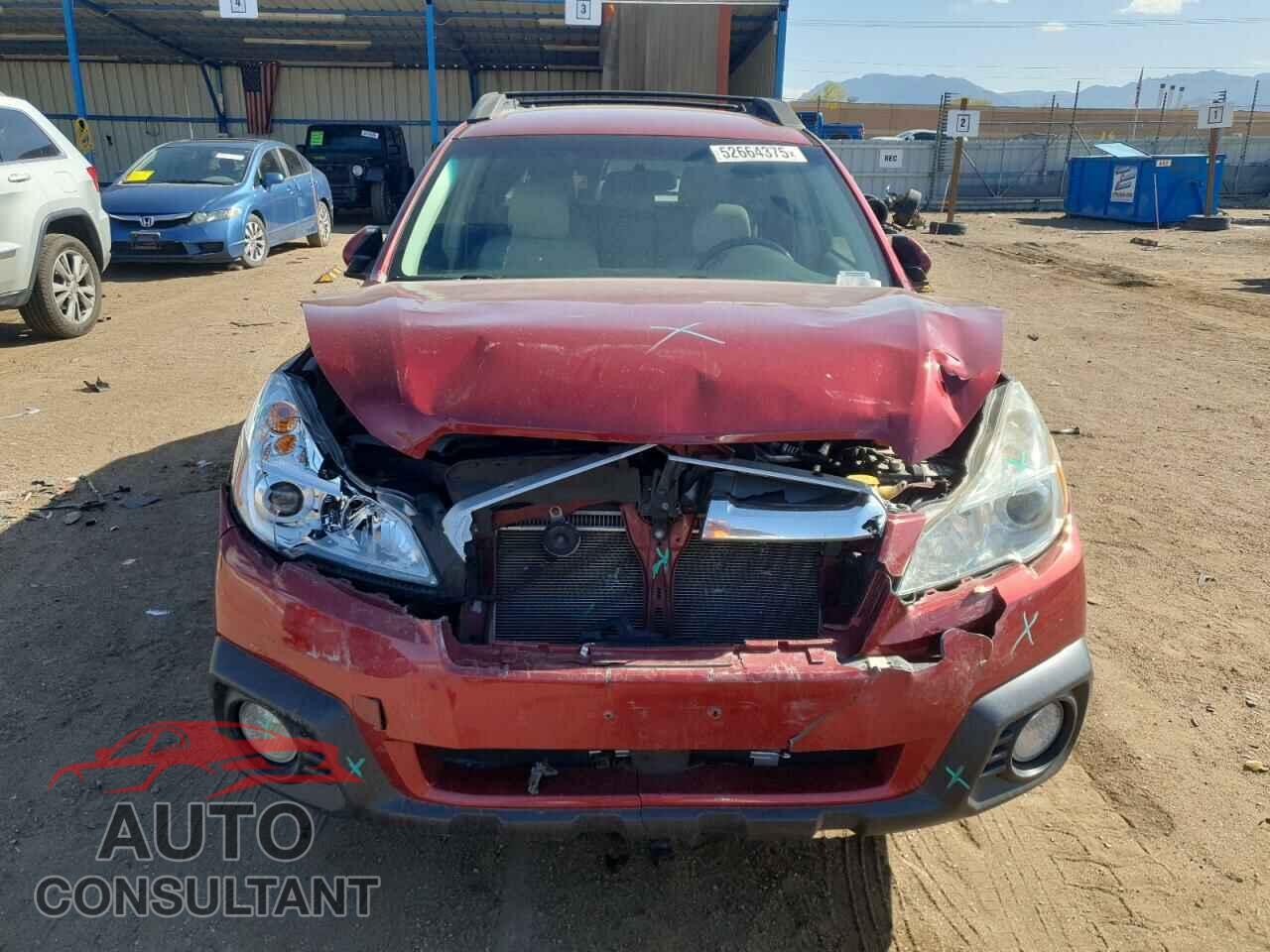 SUBARU OUTBACK 2014 - 4S4BRBCC8E3315324