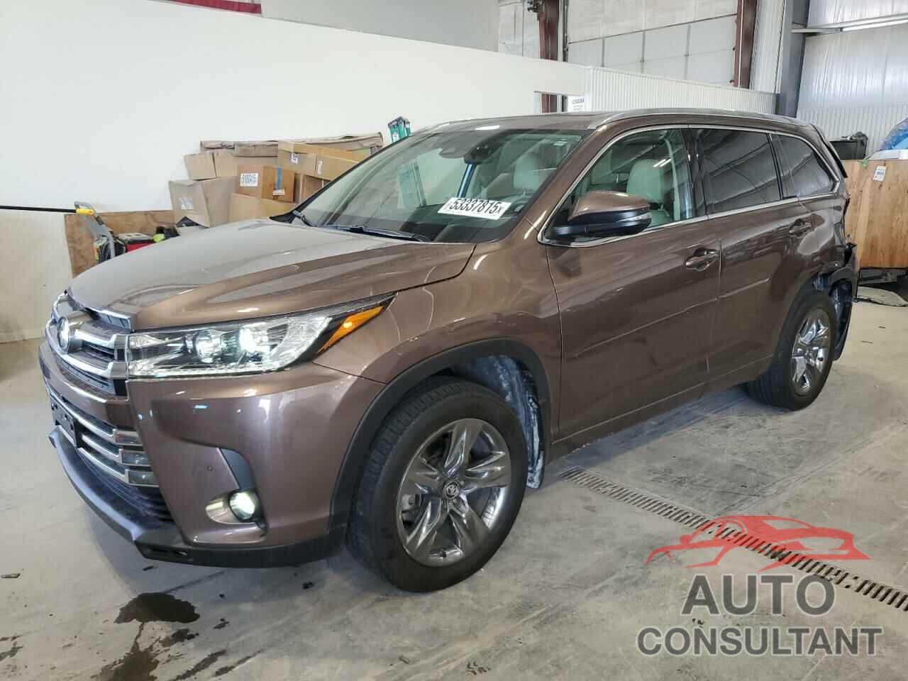 TOYOTA HIGHLANDER 2019 - 5TDDZRFH8KS984040