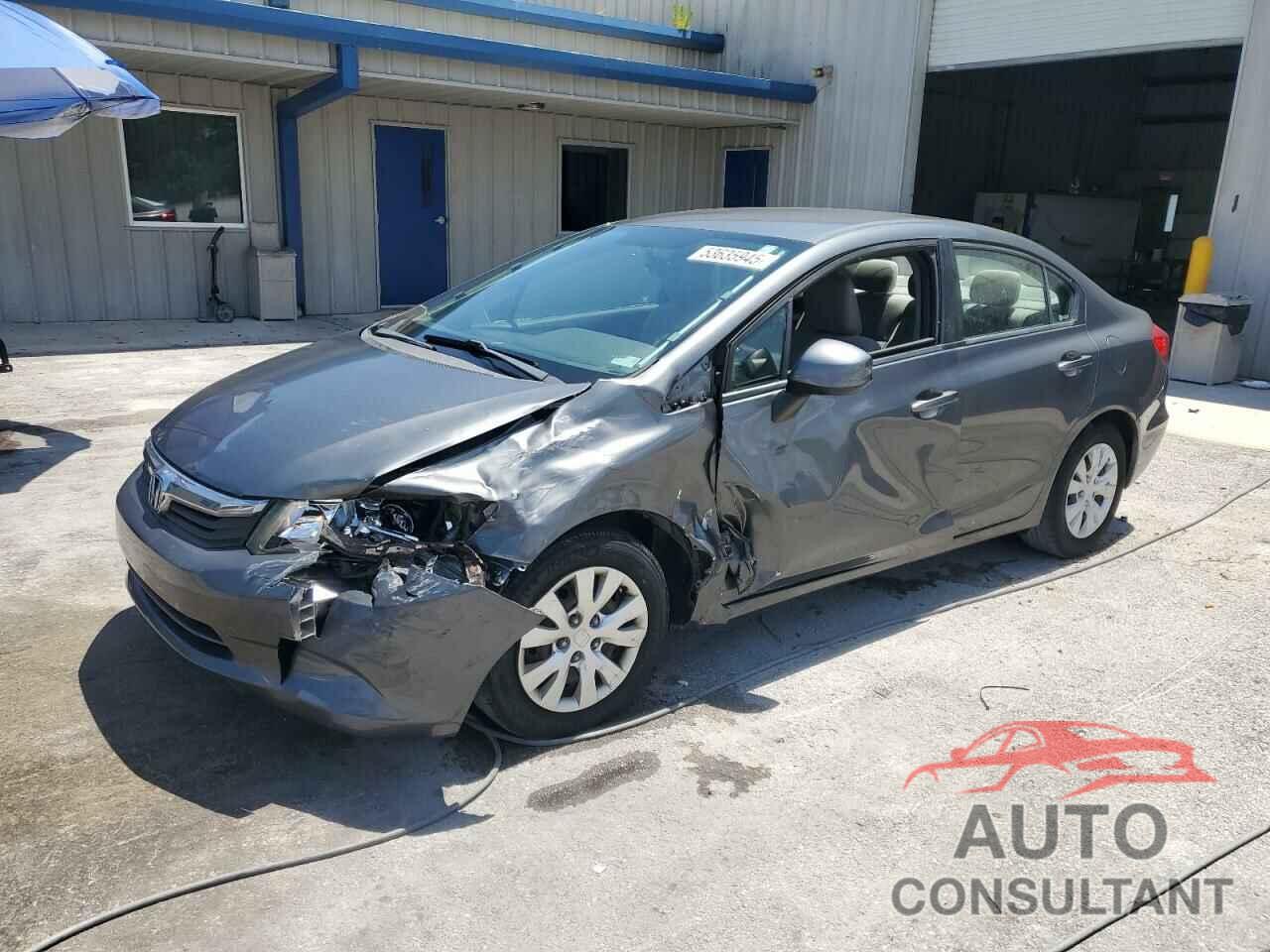 HONDA CIVIC 2012 - 19XFB2F51CE023916